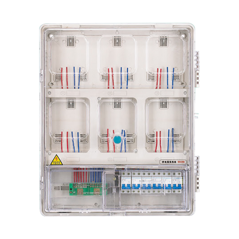 BSPX-J601A upper and lower structure single-phase six position electric meter box (mechanical)