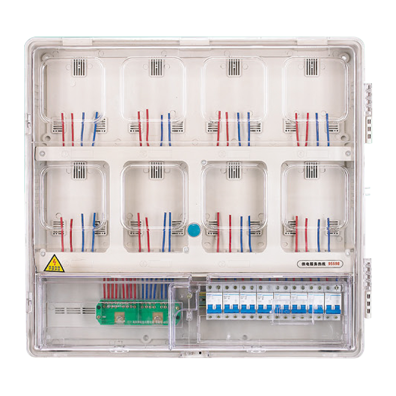 BSPX-J801A upper and lower structure single-phase eight position electric meter box (mechanical)